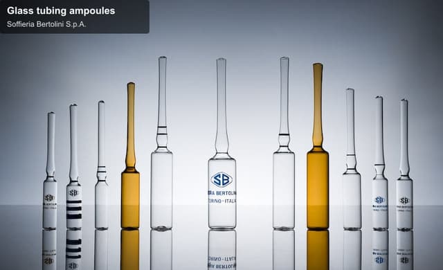 Soffieria Bertolini S.p.A. sell "Glass tubing ampoules"
