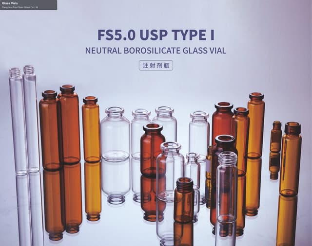 Cangzhou Four Stars Glass Co.,Ltd. sell "Glass Vials"