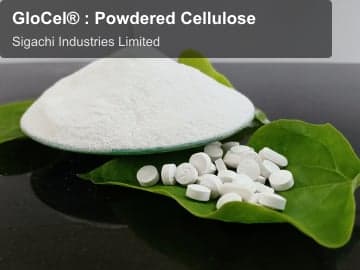 Sigachi Industries Limited sell "GloCel® : Powdered Cellulose"