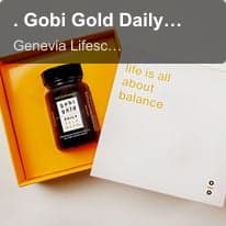 Genevia Lifesciences AG sell ". Gobi Gold Daily Balancer®"