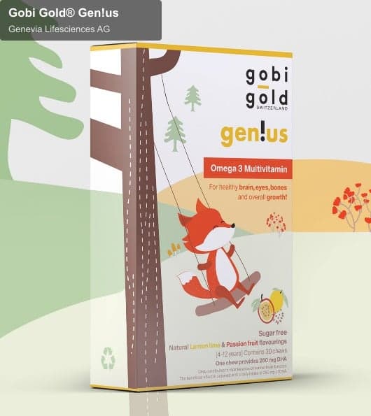 Genevia Lifesciences AG sell "Gobi Gold® Gen!us"