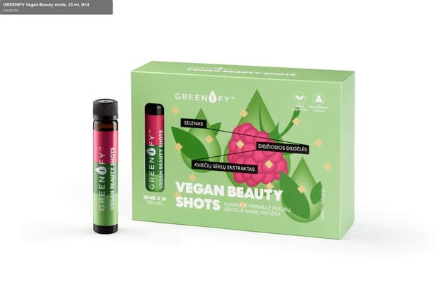 VALENTIS sell "GREENIFY Vegan Beauty shots, 25 ml, N14"