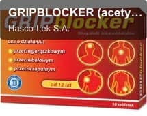 Hasco-Lek S.A. sell "GRIPBLOCKER (acetylsalicylic acid)"