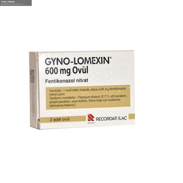 RECORDATI ILAC SAN. VE TIC. A.S. sell "GYNO LOMEXIN"