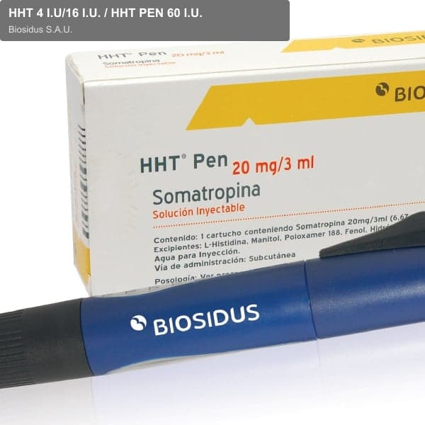Biosidus S.A.U. sell "HHT 4 I.U/16 I.U. / HHT PEN 60 I.U."