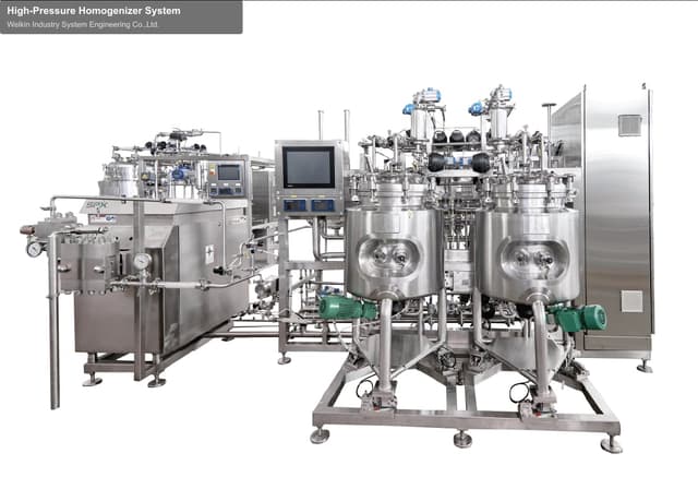 Welkin Industry System Engineering Co.,Ltd. sell "High-Pressure Homogenizer System"