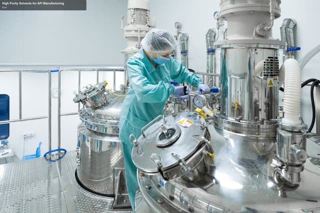 Dow sell "High Purity Solvents for API Manufacturing"