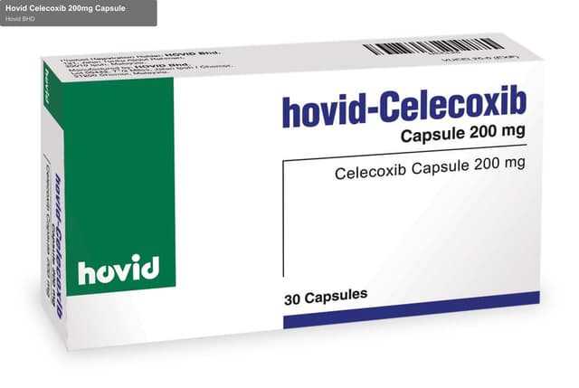 Hovid BHD sell "Hovid Celecoxib 200mg Capsule"