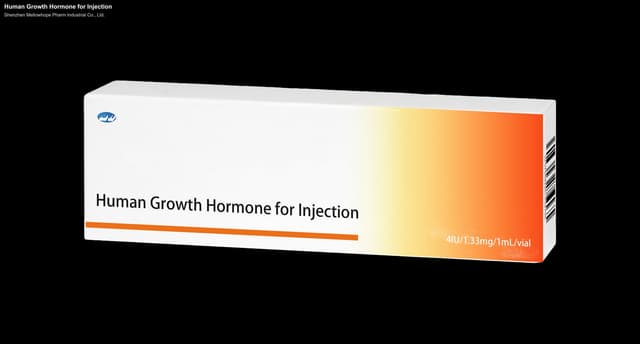Shenzhen Mellowhope Pharm Industrial Co., Ltd. sell "Human Growth Hormone for Injection"