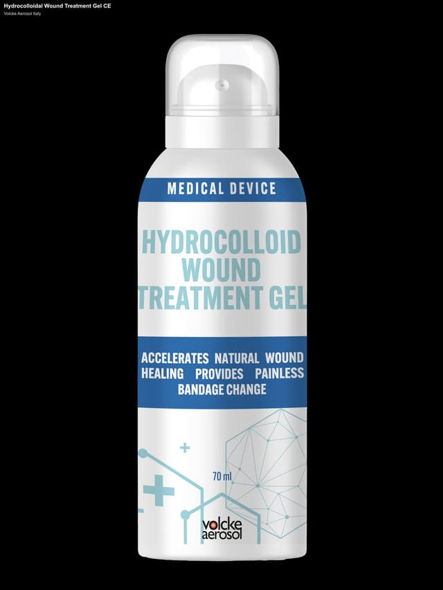 Volcke Aerosol Italy sell "Hydrocolloidal Wound Treatment Gel CE"