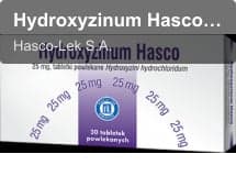 Hasco-Lek S.A. sell "Hydroxyzinum Hasco, tablets (10/25 mg)"