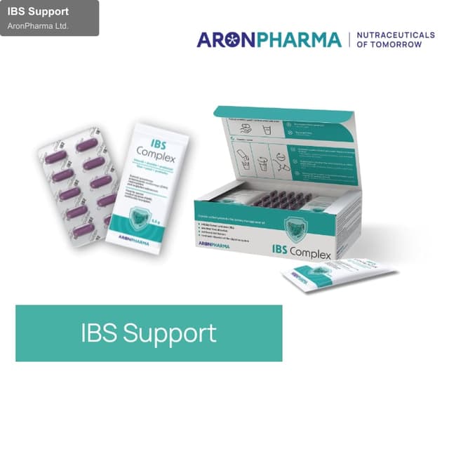AronPharma Ltd. sell "IBS Support"