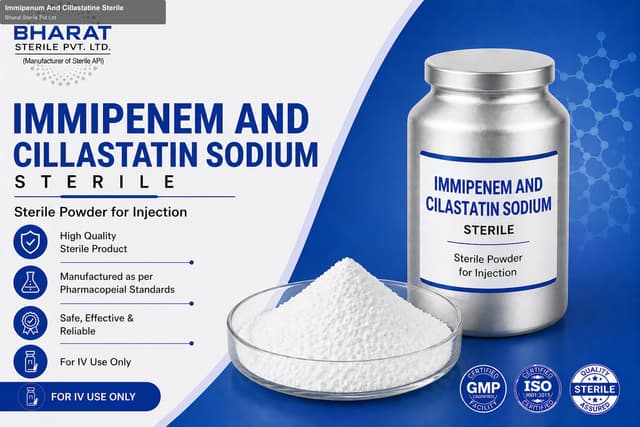 Bharat Sterile Pvt Ltd sell "Immipenum And Cillastatine Sterile"
