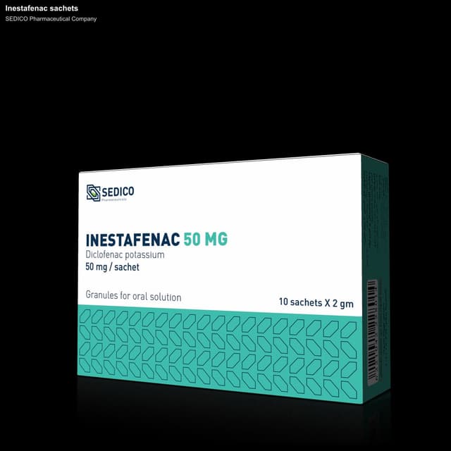 SEDICO Pharmaceutical Company sell "Inestafenac sachets"