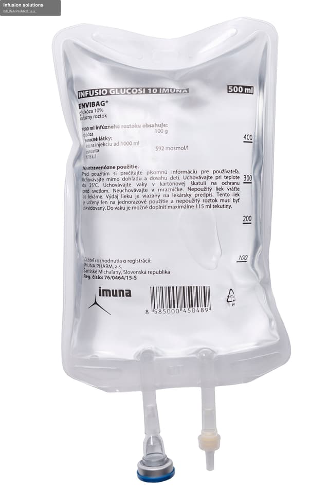 IMUNA PHARM, a.s. sell "Infusion solutions"