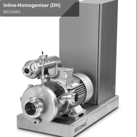 BECOMIX sell "Inline-Homogeniser (DH)"