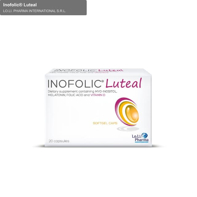 LO.LI. PHARMA INTERNATIONAL S.R.L. sell "Inofolic® Luteal"