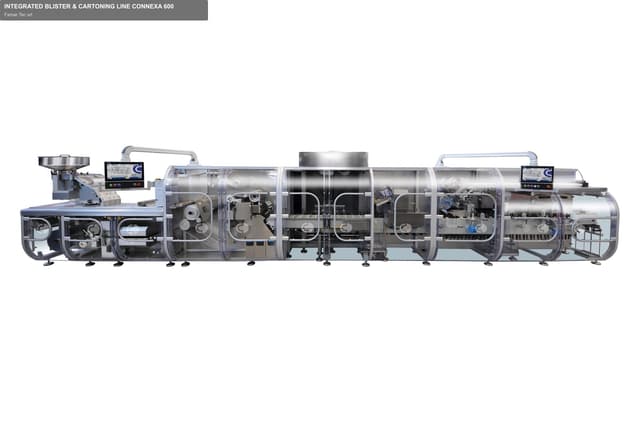 Famar Tec srl sell "INTEGRATED BLISTER & CARTONING LINE CONNEXA 600"