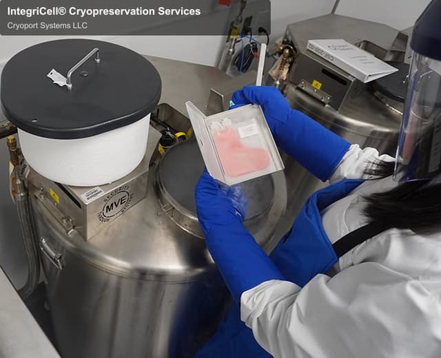 Cryoport Systems LLC sell "IntegriCell® Cryopreservation Services"