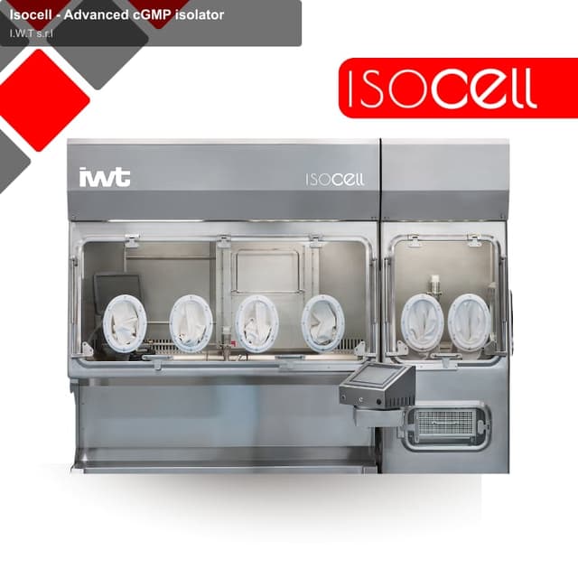 I.W.T s.r.l sell "Isocell - Advanced cGMP isolator"