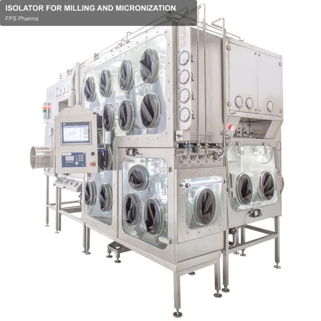 FPS Pharma sell "ISOLATOR FOR MILLING AND MICRONIZATION"