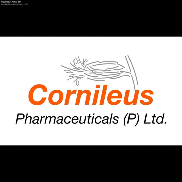 CORNILEUS PHARMACEUTICALS PVT LTD sell "Itraconazole Pellets 22%"
