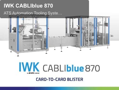 ATS Automation Tooling Systems GmbH & Co sell "IWK CABLIblue 870"