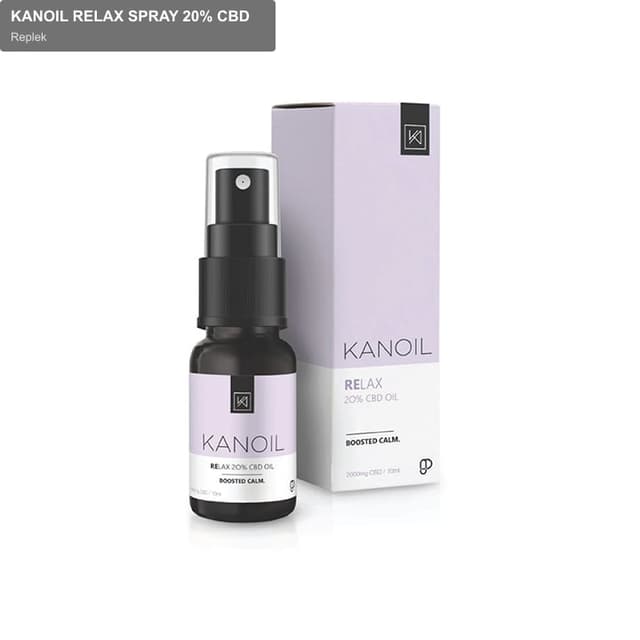 Replek sell "KANOIL RELAX SPRAY 20% CBD"