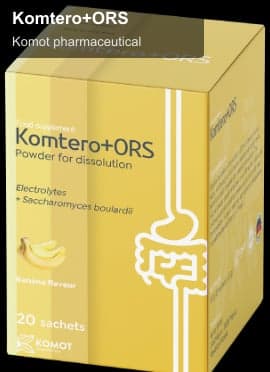 Komot pharmaceutical sell "Komtero+ORS"