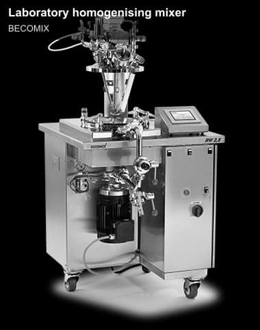 BECOMIX sell "Laboratory homogenising mixer"