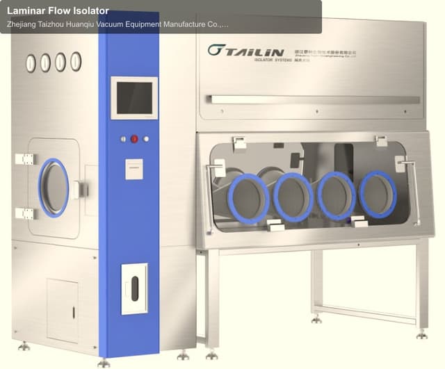 Zhejiang Taizhou Huanqiu Vacuum Equipment Manufacture Co., Ltd. sell "Laminar Flow Isolator"