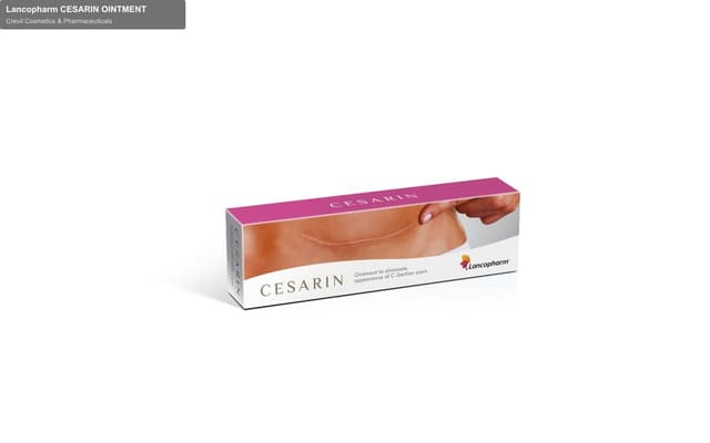 Crevil Cosmetics & Pharmaceuticals sell "Lancopharm CESARIN OINTMENT"