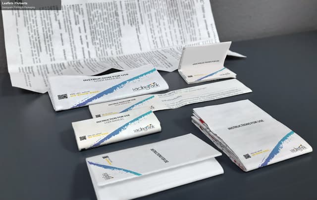 Sadrigrafik Printing & Packaging sell "Leaflets /Outserts"
