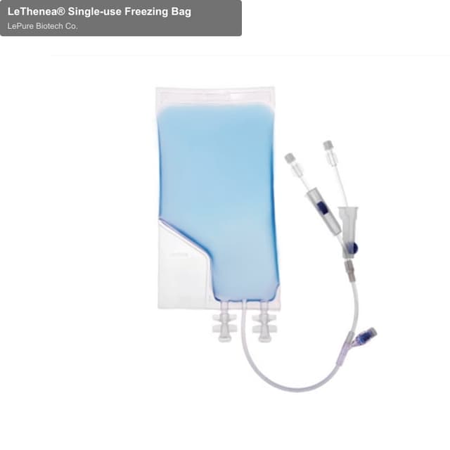 LePure Biotech Co. sell "LeThenea® Single-use Freezing Bag"