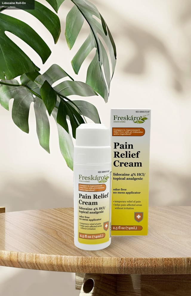 Pharma Nobis sell "Lidocaine Roll-On"