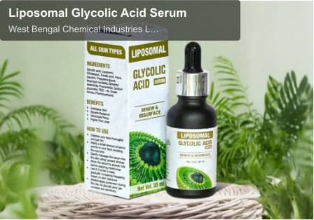 West Bengal Chemical Industries Limited sell "Liposomal Glycolic Acid Serum"
