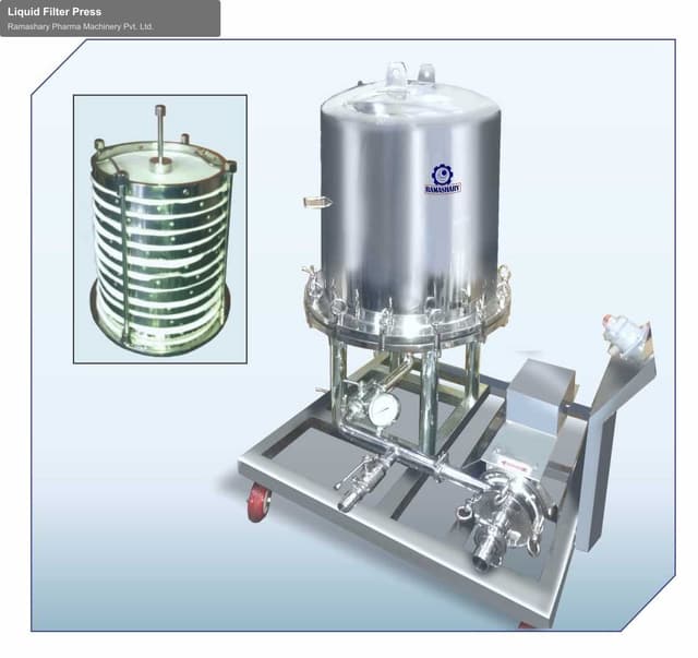 Ramashary Pharma Machinery Pvt. Ltd. sell "Liquid Filter Press"