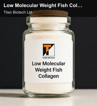 Titan Biotech Ltd. sell "Low Molecular Weight Fish Collagen Peptide"