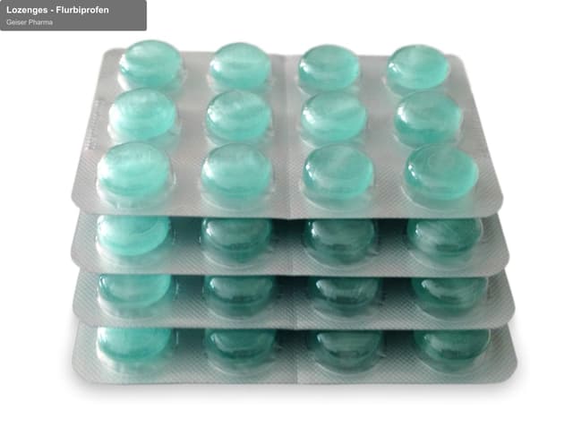 Geiser Pharma sell "Lozenges - Flurbiprofen"