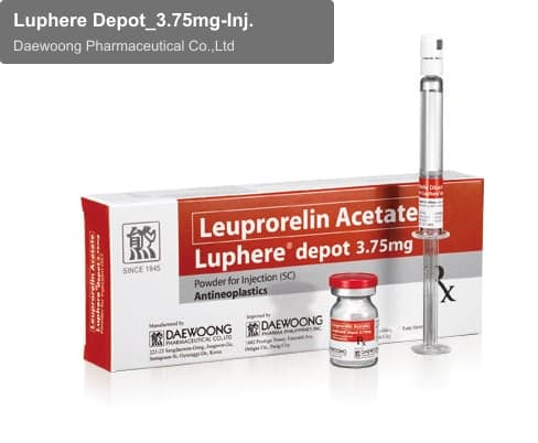 Daewoong Pharmaceutical Co.,Ltd sell "Luphere Depot_3.75mg-Inj."