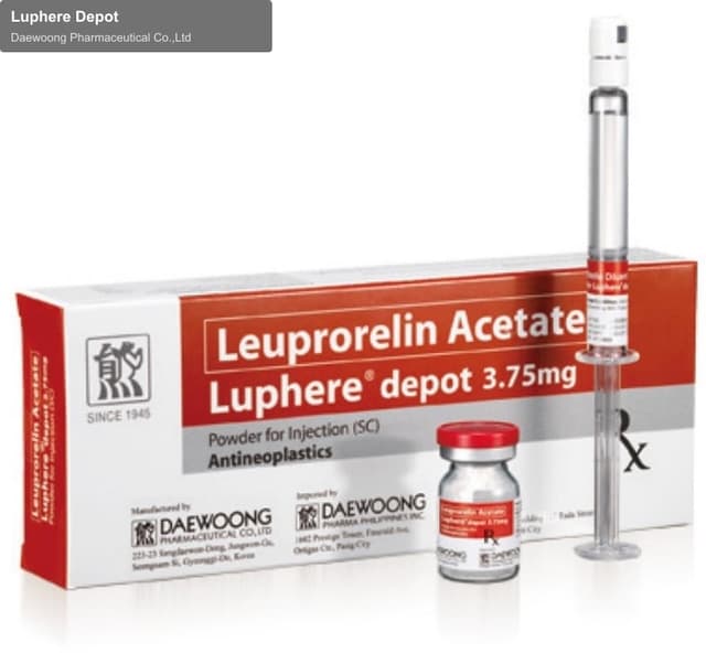 Daewoong Pharmaceutical Co.,Ltd sell "Luphere Depot"