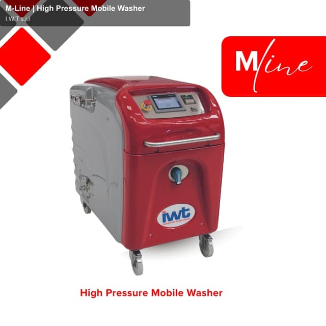 I.W.T s.r.l sell "M-Line | High Pressure Mobile Washer"