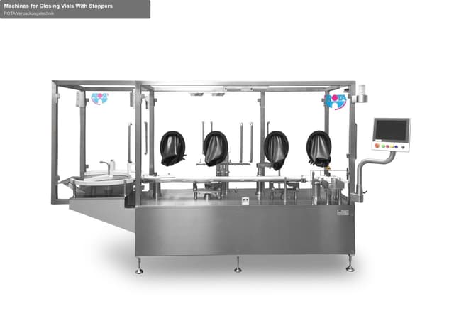 ROTA Verpackungstechnik sell "Machines for Closing Vials With Stoppers"