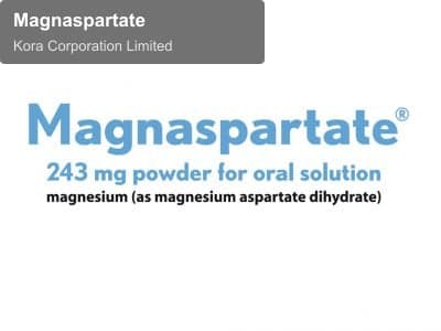 Kora Corporation Limited sell "Magnaspartate"