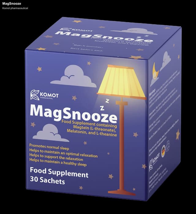 Komot pharmaceutical sell "MagSnooze"