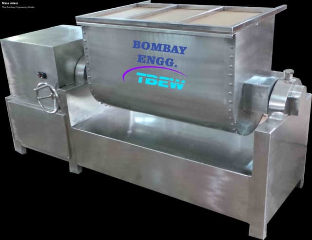 The Bombay Engineering Works sell "Mass mixer"