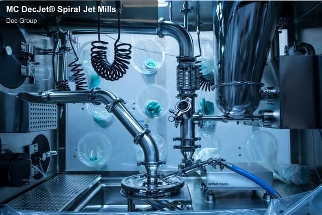 Dec Group sell "MC DecJet® Spiral Jet Mills"