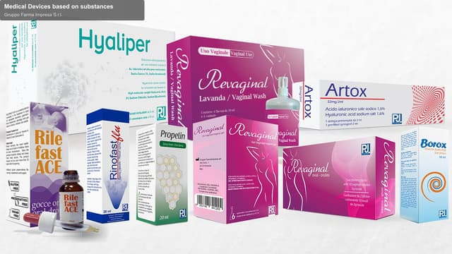 Gruppo Farma Impresa S.r.l. sell "Medical Devices based on substances"