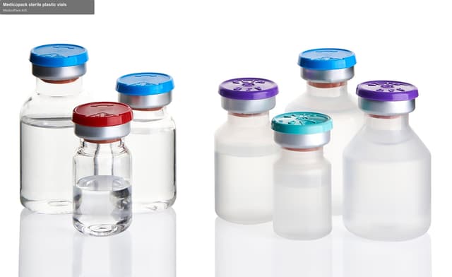 MedicoPack A/S sell "Medicopack sterile plastic vials"