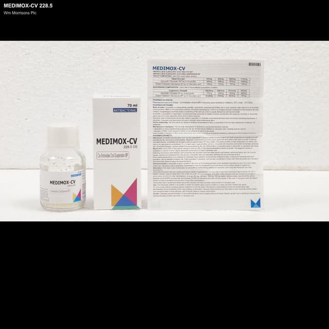 Wm Morrisons Plc sell "MEDIMOX-CV 228.5"